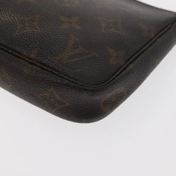 LOUIS VUITTON Monogram Pochette Accessoires Pouch M51980 LV Auth 145463 - Picture 4 of 16